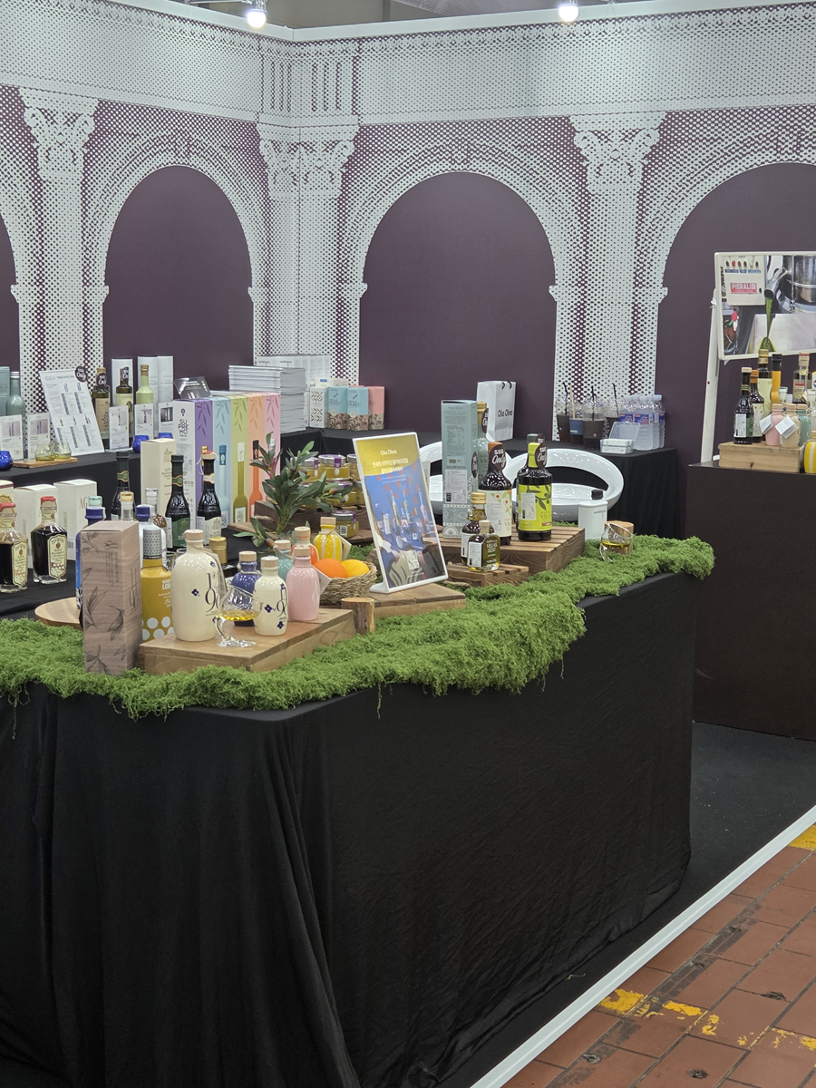 ▲ 미지엄의 현장 참여 파트너사 중 한 곳의 팝업스토어 ⓒ남수지 기자