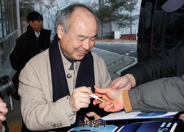 ▲ 손정의 소프트뱅크 회장ⓒ서성진 기자