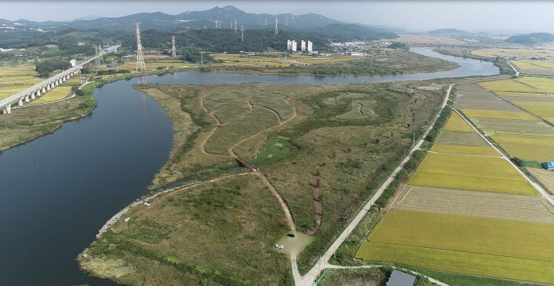 ▲ ‘2026년 국가생태탐방로 조성사업’ 신규 대상지로 최종 선정된 아산 곡교천 모습.ⓒ아산시