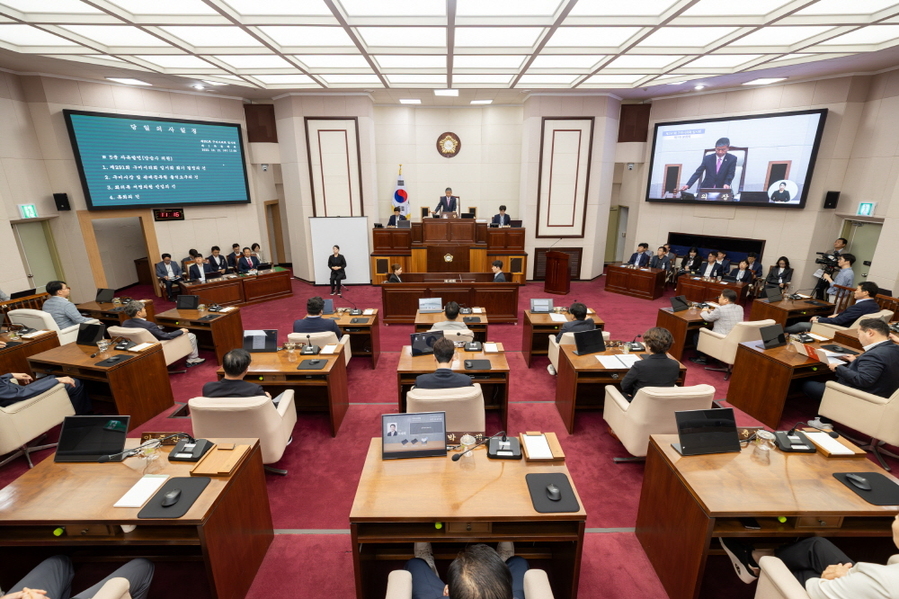 ▲ 구미시의회 본회의장ⓒ