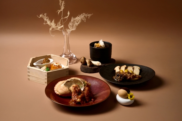 ▲ 롯데호텔 월드 도림 더 칸톤 테이블, 사계 가을 코스ⓒ롯데호텔 월드