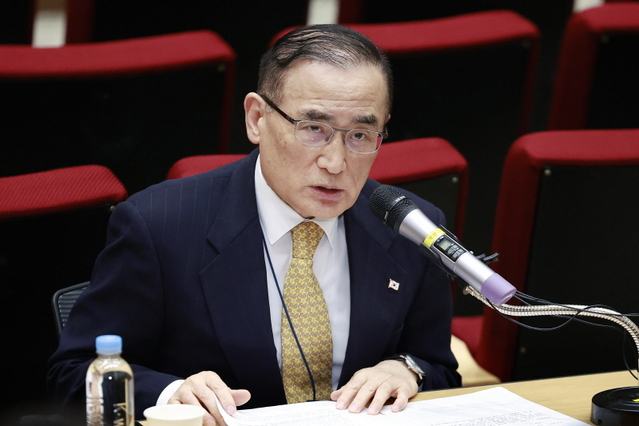 ▲ 위성락 국가안보실장이 15일 서울 용산 대통령실 청사에서 캄보디아 사태에 대한 정부의 대응 현황 관련 브리핑을 하고 있다. ⓒ뉴시스