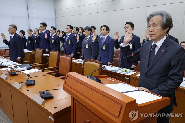 ▲ 국민건강보험공단, 건강보험심사평가원 국정감사 현장. ⓒ연합뉴스