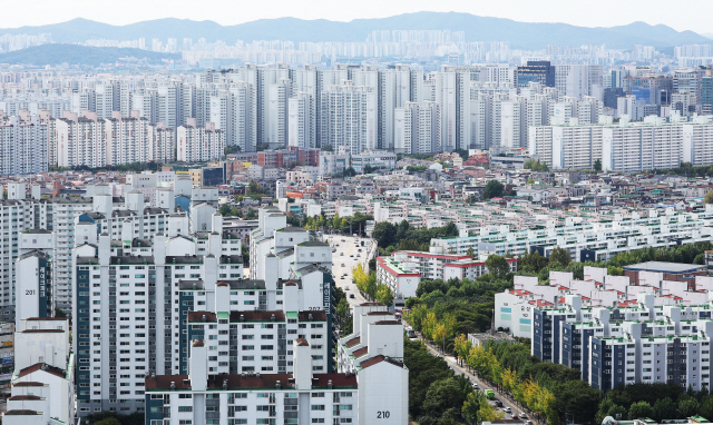 ▲ 경기도 수원시 영통구 일대 아파트 단지ⓒ연합뉴스