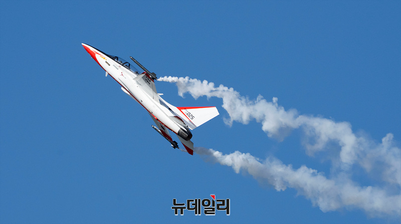 ▲ ADEX 2025가 진행 중인 성남 서울공항 ⓒ서성진 기자