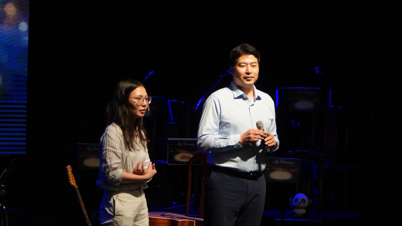 ▲ 지난 11일 베트남 하노이 청소년극장에서 열린 뮤지컬 '마이드림' 리딩 쇼케이스 현장.ⓒ문화공작소 상상마루