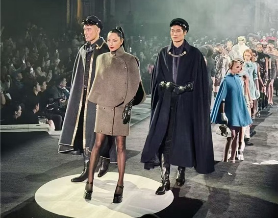 ▲ 왕이제 학생이 디자인한 남성복 작품.ⓒ성신여대