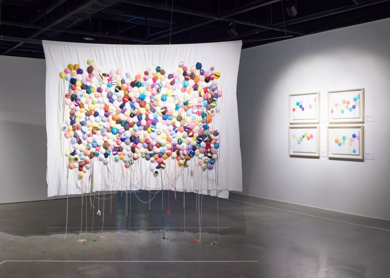 ▲ '감각의 서사' 전시 전경.ⓒ서울문화재단