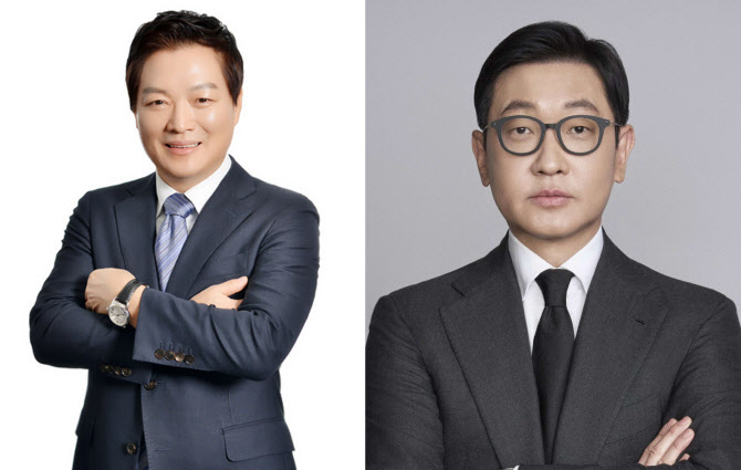 ▲ 박주형 신세계·신세계센트럴 대표이사, 문성욱 신세계라이브쇼핑·시그나이트 대표이사 ⓒ신세계그룹