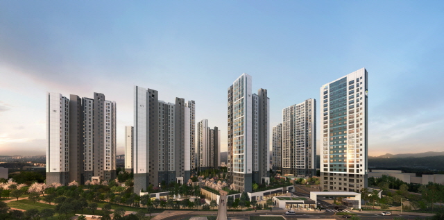 ▲ '신분평 더웨이시티 제일풍경채' 투시도ⓒHM그룹