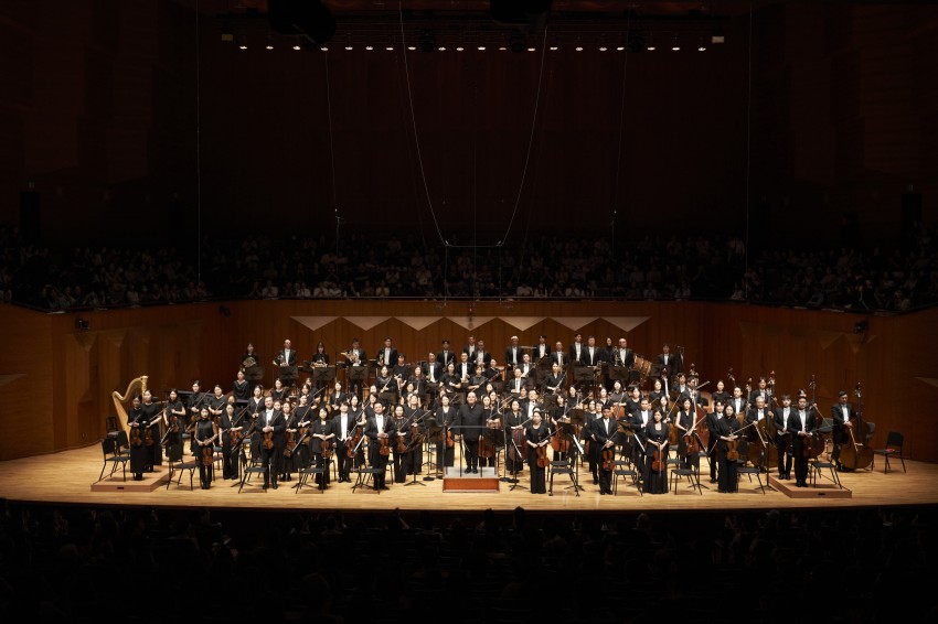 ▲ 서울시립교향악단 단체사진.ⓒ서울시립교향악단