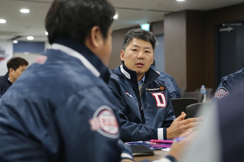 ▲ 두산 베어스가 김원형 감독을 12대 사령탑으로 선임했다.ⓒ두산 베어스 제공