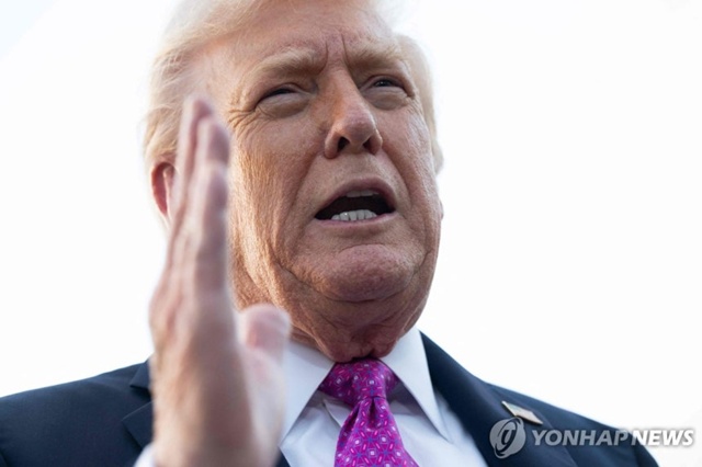 ▲ 도널드 트럼프 미국 대통령. AFP=연합뉴스 자료사진. ⓒ연합뉴스