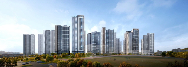 ▲ 포레나더샵 인천시청역 투시도. ⓒ한화 건설부문