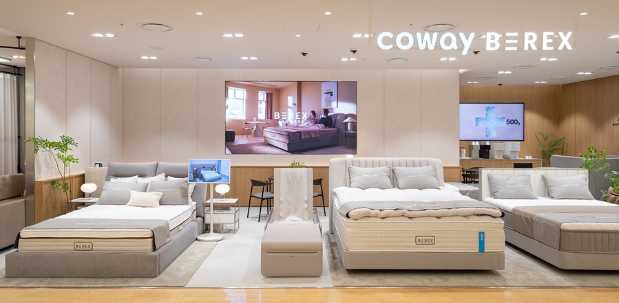 ▲ 코웨이가 현대백화점 미아 직영점에 코웨이 갤러리를 오픈했다. ⓒ코웨이