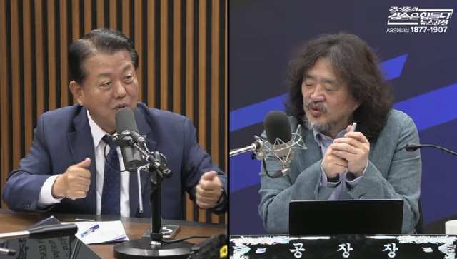 ▲ 21일 '김어준의 겸손은 힘들다 뉴스공장' 유튜브 방송에 출연한 더불어민주당 김병주 최고위원.ⓒ유튜브 방송 캡처