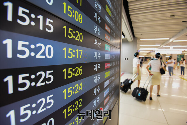 ▲ 공정위가 10개 노선 배분에 나선 가운데 '감포~제주' 노선이 초미의 관심사로 떠올랐다. ⓒ뉴데일리DB