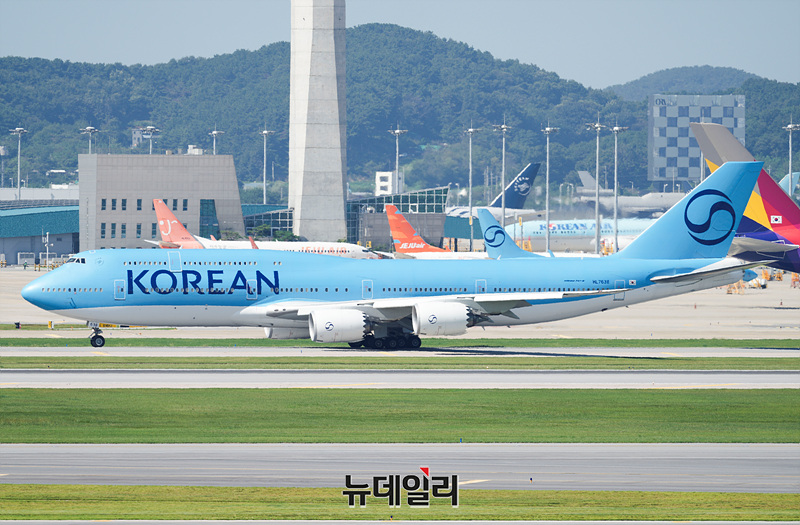 ▲ 이번 노선 배분은 대한항공-아시아나 기업결합에 대한 조치로 진행된다. ⓒ뉴데일리DB