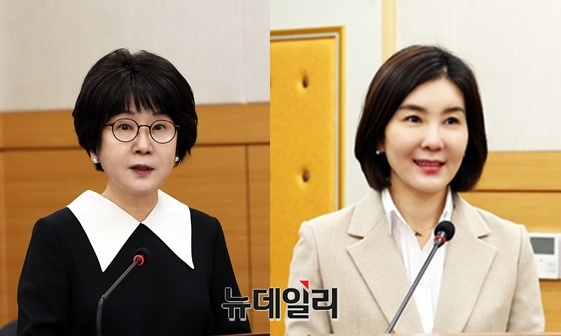 ▲ 왼쪽부터 이희래, 인미동 의원.ⓒ김경태 기자