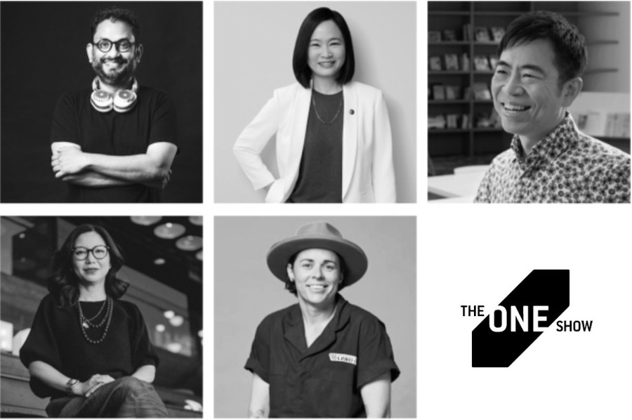 ▲ (좌측 상단부터 시계방향) 라즈디팍 다스 Leo 남아시아 회장, 제인 린-바덴 퍼블리시스 그룹 아시아 태평양 CEO, 야스하루 사사키 덴츠 글로벌 CCO, 타라 맥켄티 AKQA CCO, 애니 해버크로프트 틱톡 글로벌 총괄. ©The ONE Show 2026