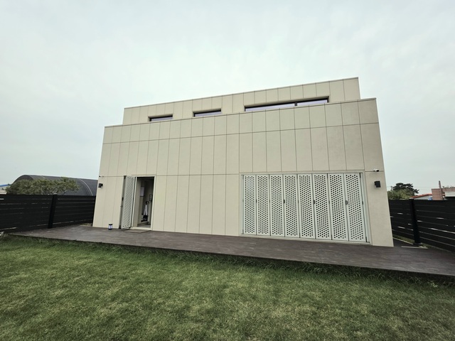 ▲ 전라북도 김제에 마련된 LG스마트코티지 '듀오맥스45' 모델. ⓒ이가영 기자