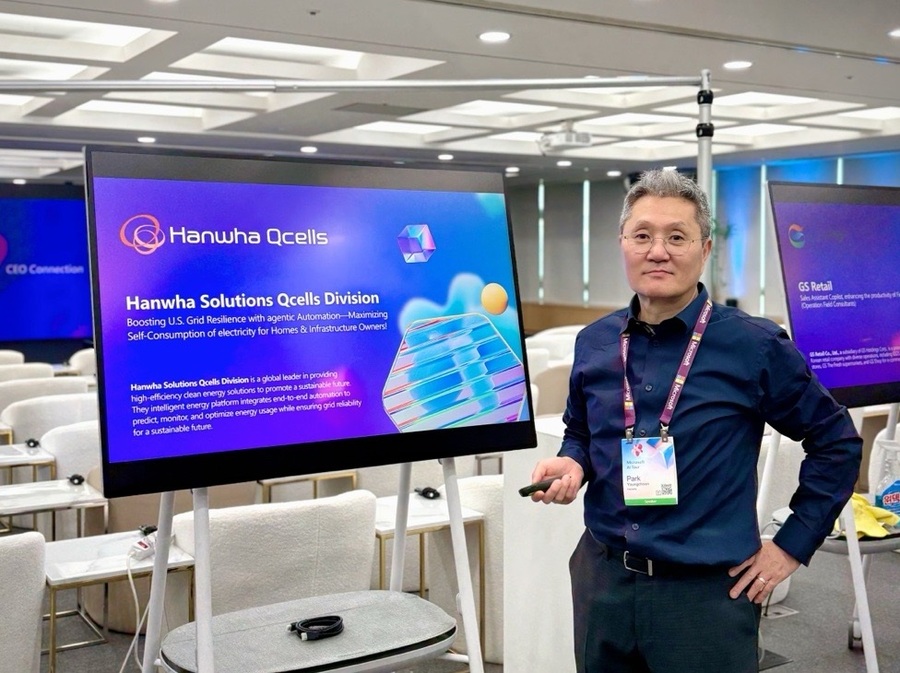 ▲ 한화큐셀 박영춘 G&ES사업부장ⓒ한화큐셀