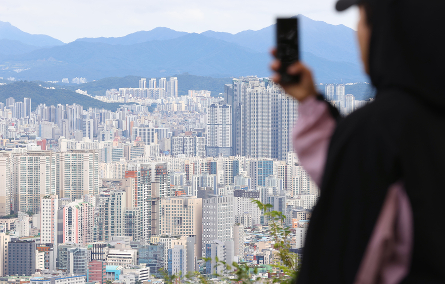 ▲ 서울 강남 일대 아파트 전경. ⓒ연합뉴스