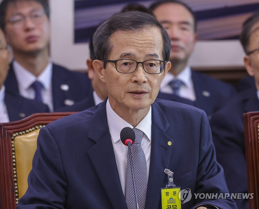 ▲ 손태락 한국부동산원 원장이 의원 질의에 답변하고 있다. ⓒ연합뉴스