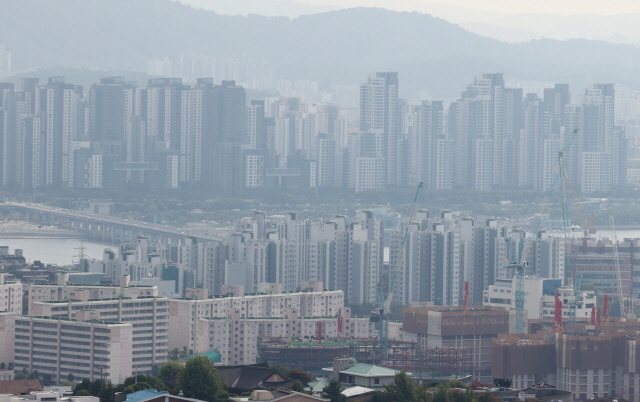 ▲ 서울 남산에서 바라본 아파트 단지ⓒ연합뉴스