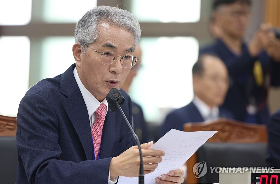 ▲ 답변하는 박종훈 경남교육감.ⓒ연합뉴스