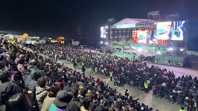 ▲ 대한민국 대표 한우 축제인 '제21회 횡성한우축제'가 횡성군 섬강둔치 일원에서 26일까지 열린다. ⓒ횡성군