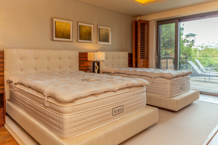 ▲ 롯데로텔 제주 '코웨이 X 풀빌라 스위트' 객실 전경 모습. ⓒ코웨이