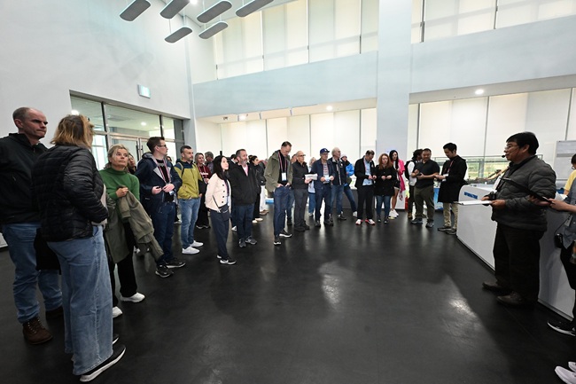 ▲ 38개 올림픽 도시 대표단이 24일, 2018 평창동계올림픽의 주요 유산 시설을 직접 방문했다. ⓒ평창군