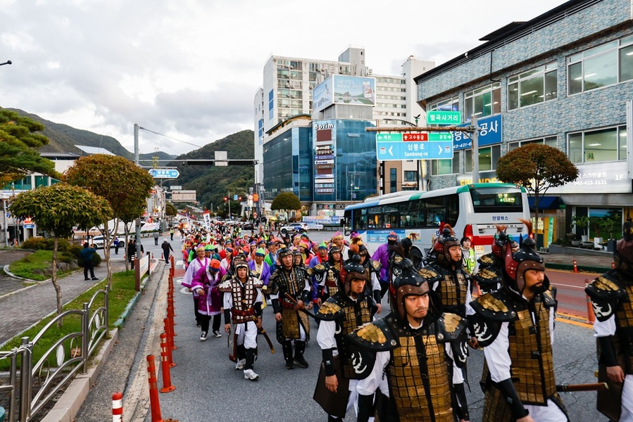 ▲ 온달평강 승전행렬.ⓒ단양군