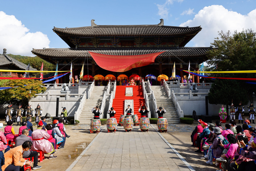 ▲ 제27회 단양온달문화축제 개막식.ⓒ단양군
