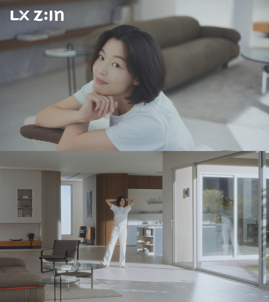 ▲ LX하우시스가 프리미엄 인테리어 브랜드 ‘LX Z:IN(지인)’의 차별화된 전문성과 기술력을 강조하는 신규 광고 캠페인을 선보였다. ⓒLX하우시스