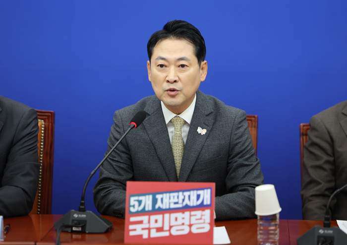 ▲ 장동혁 국민의힘 대표가 27일 오전 서울 여의도 국회에서 열린 최고위원회의에서 발언하고 있다. ⓒ뉴시스