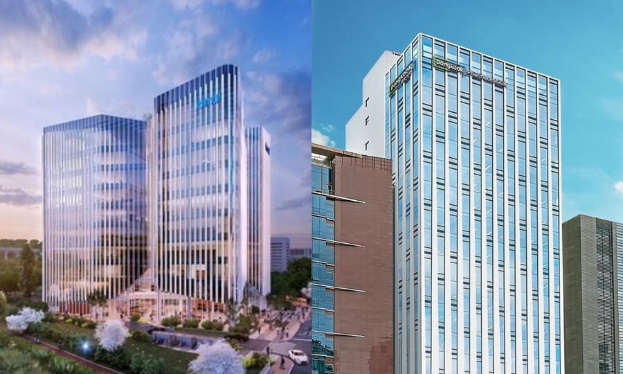 ▲ HK이노엔(왼쪽)과 동국제약. ⓒ각 사