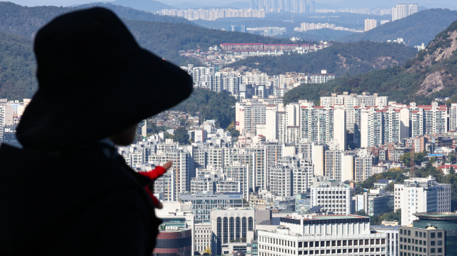 ▲ 서울 남산에서 바라본 아파트 단지ⓒ연합뉴스