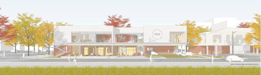 ▲ 거창군 육아드림센터 조감도ⓒ거창군 ▲ 거창군 육아드림센터 조감도ⓒ거창군