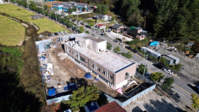 ▲ 산후조리원·공공임대주택 사업 모습. ⓒ태백시