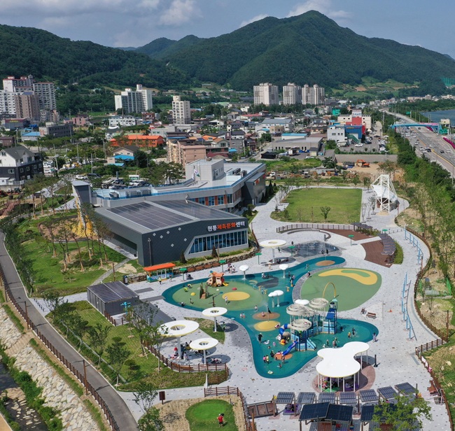 ▲ 원통체육문화센터 전경. ⓒ인제군 ▲ 원통체육문화센터 전경. ⓒ인제군