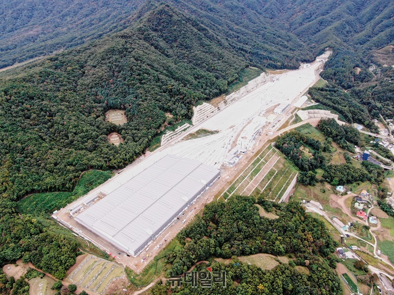 ▲ 진접차량기지 현장 전경 ⓒ서울시