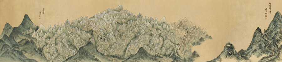 ▲ 평화의 길목 -금강내산부분ⓒ이이남스튜디오 제공 ▲ 평화의 길목 -금강내산부분ⓒ이이남스튜디오 제공