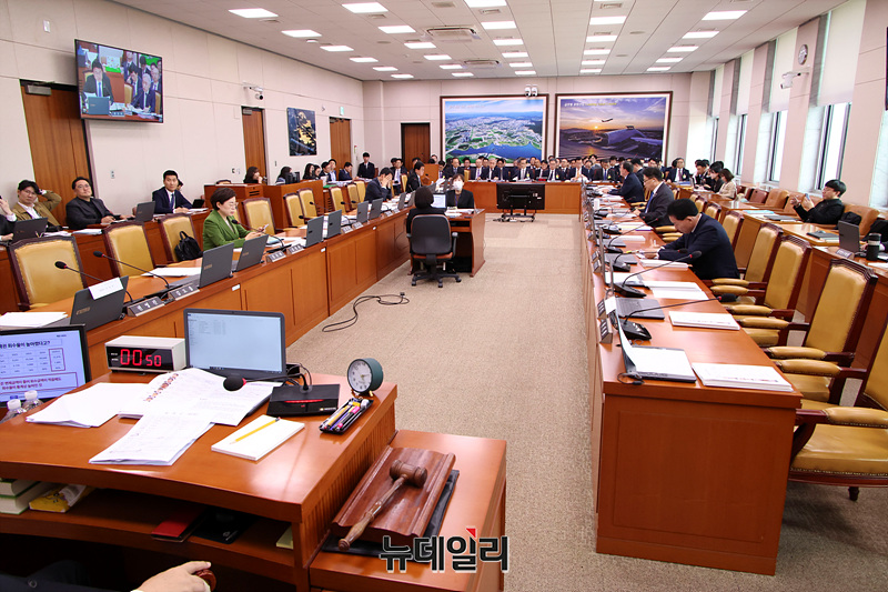 ▲ 국토교통위원회 국정감사 현장. ⓒ서성진 기자