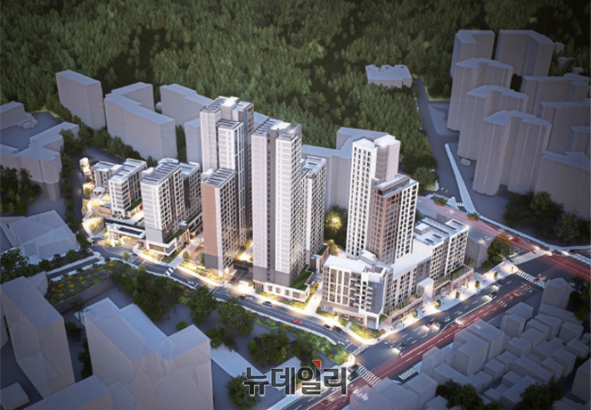 ▲ 중랑구 용마터널 인근 도심 공공주택 복합사업계획 조감도 ⓒ서울시