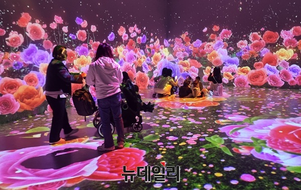 ▲ 대청호자연생태관 디지털 체험형 공간.ⓒ김경태 기자