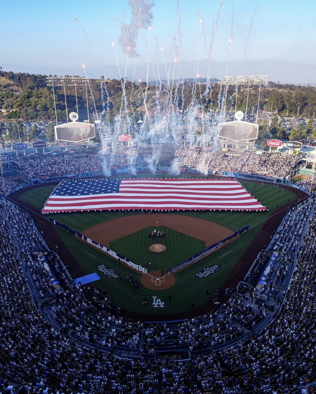 ▲ LA 다저 스타디움. MLB 인스타 그램 갈무리. 251028 ⓒmlb