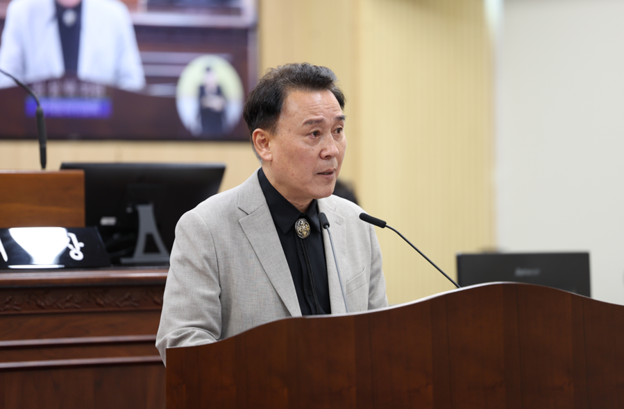 ▲ 청주시의회 김성택 의원.ⓒ청주시의회