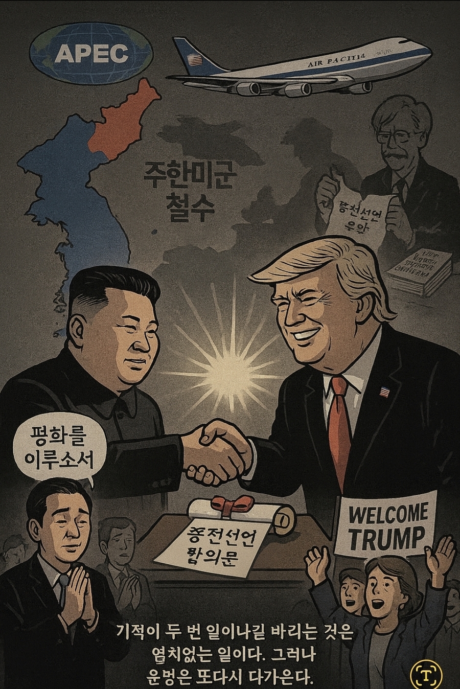 ▲ 챗Gpt가 칼럼을 읽고 그린 삽화. 